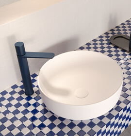 Mitigeur lavabo Gio 3 bleu