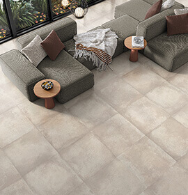 Carrelage effet terre cuite pour apporter un style rustique et authentique à vos intérieurs.