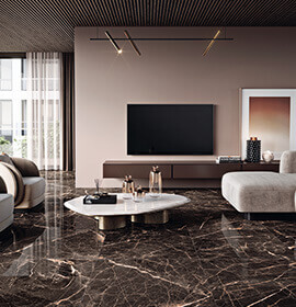 Carrelage effet marbre dans la tendance qui s’est imposée comme l’un des piliers de la décoration ces dernières années