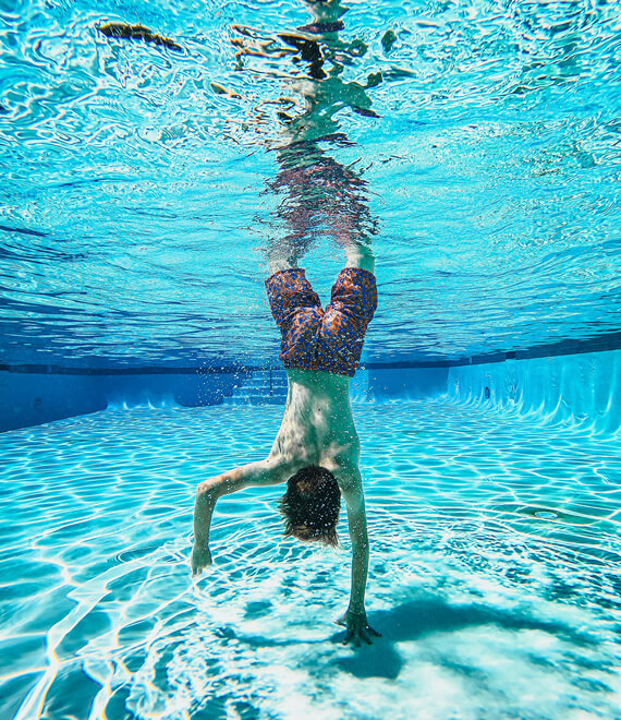 La PAC piscine réversible en été