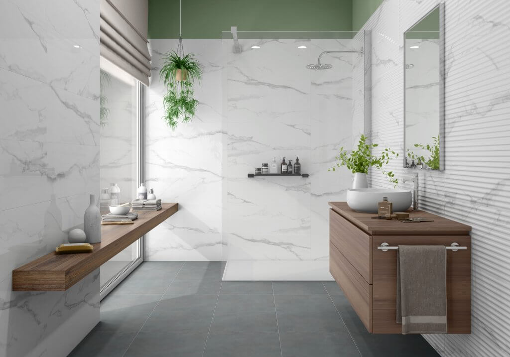 Carrelage effet marbre PORTOFINO 30x90 de PAMESA