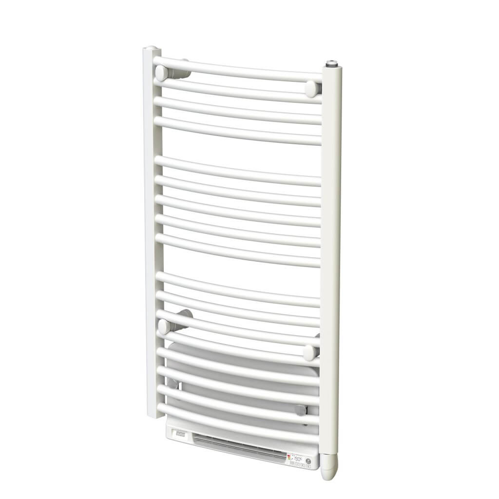 Sèche-serviette électrique soufflant cintré 750 W + 900 W DOMAO 100