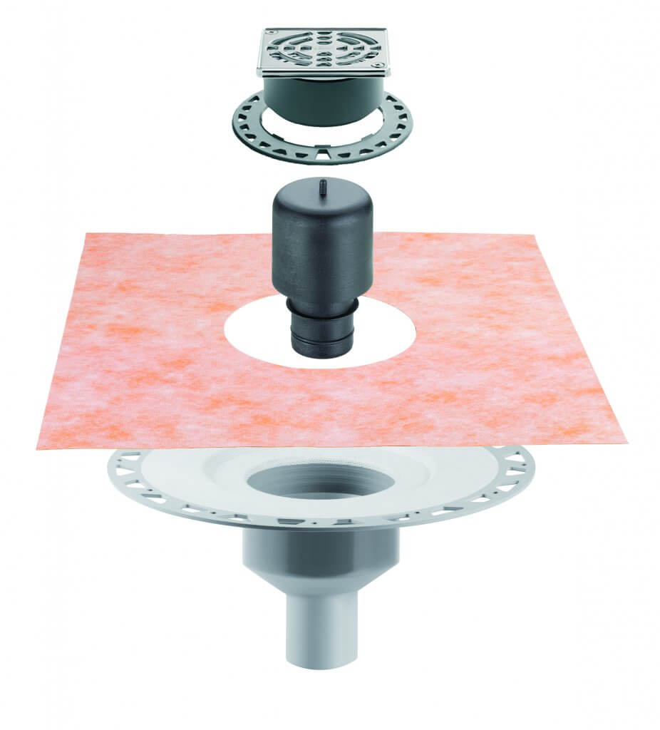 Kit d'évacuation de douche KERDI DRAIN de schluter